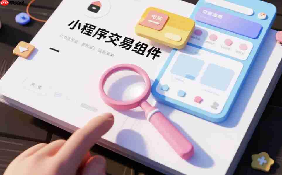 小程序交易组件,你想知道的10个问题!