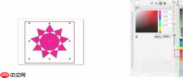 coreldraw怎么给图形上色-coreldraw给图形上色的方法