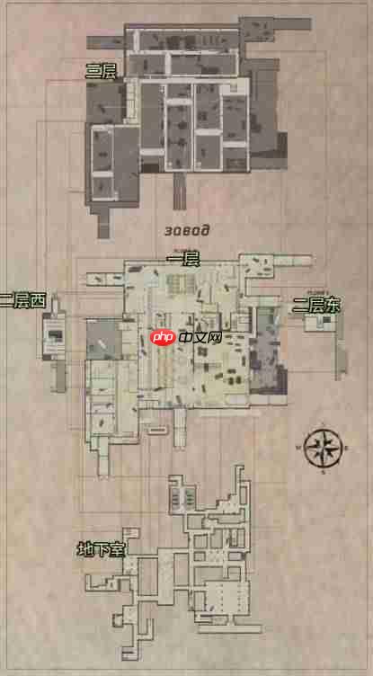 逃离塔科夫地图点位图一览