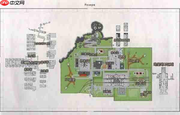 逃离塔科夫地图点位图一览