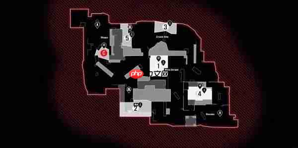 使命召唤黑色行动7炮火小镇地图点位