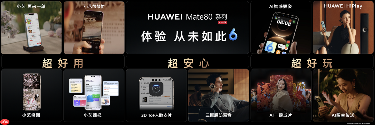 华为Mate双旗舰首发搭载HarmonyOS6发布，AI交互与生态创新齐突破