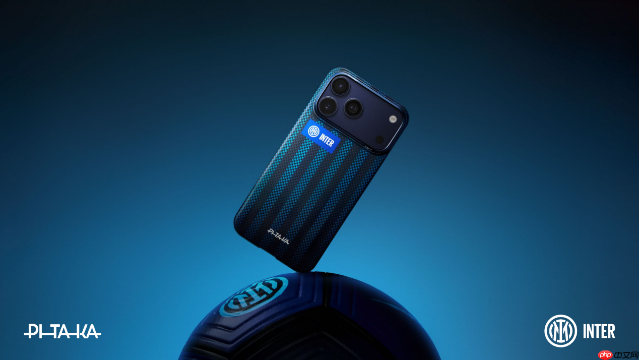 PITAKA发布国际米兰官方授权手机壳|交织坚韧，蓝黑之魂