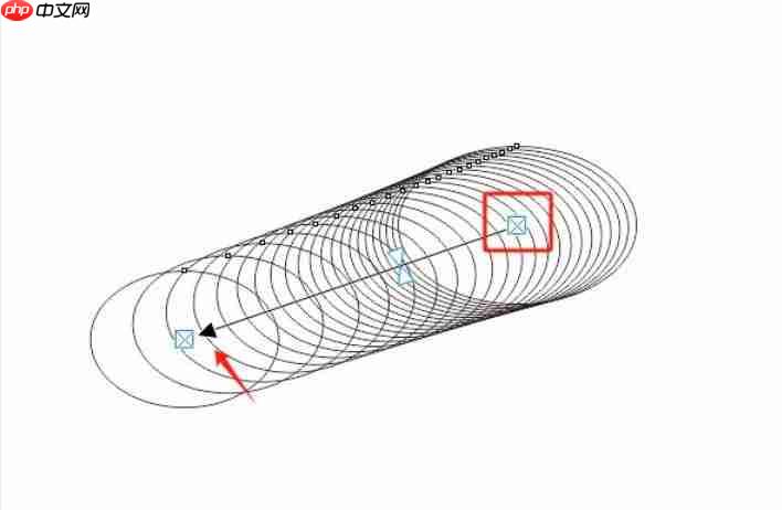 coreldraw怎么调和对象颜色与间距调整-coreldraw调和对象颜色与间距调整的方法