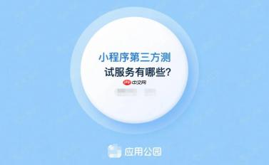小程序第三方测试服务有哪些?