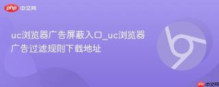 uc浏览器广告屏蔽入口_uc浏览器广告过滤规则下载地址