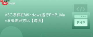 VSC怎样在Windows运行PHP_Mac系统差异对比【说明】