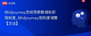 Midjourney怎样用参数调色彩饱和度_Midjourney饱和度调整【方法】