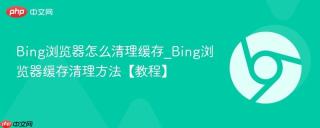 Bing浏览器怎么清理缓存_Bing浏览器缓存清理方法【教程】