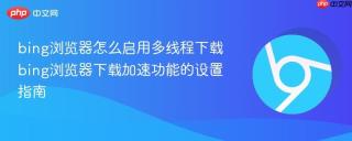 bing浏览器怎么启用多线程下载 bing浏览器下载加速功能的设置指南