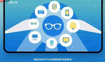 视觉训练APP可以和哪些硬件设备联动?