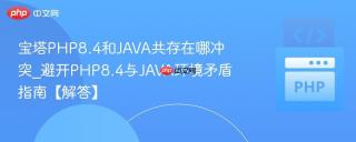 宝塔PHP8.4和JAVA共存在哪冲突_避开PHP8.4与JAVA环境矛盾指南【解答】