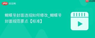 蝴蝶号封面违规如何修改_蝴蝶号封面规范要点【标准】