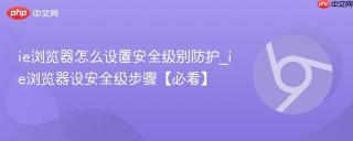 ie浏览器怎么设置安全级别防护_ie浏览器设安全级步骤【必看】