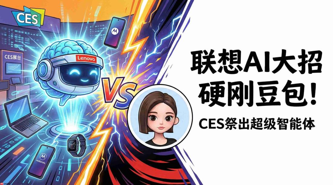 联想CES祭出AI大招:超级智能体硬刚豆包