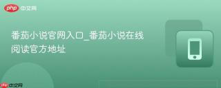 番茄小说官网入口_番茄小说在线阅读官方地址