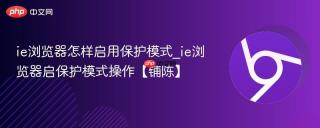 ie浏览器怎样启用保护模式_ie浏览器启保护模式操作【铺陈】