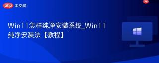 Win11怎样纯净安装系统_Win11纯净安装法【教程】