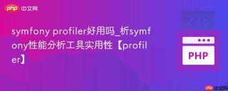 symfony profiler好用吗_析symfony性能分析工具实用性【profiler】