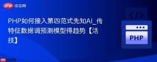 PHP如何接入第四范式先知AI_传特征数据调预测模型得趋势【活技】