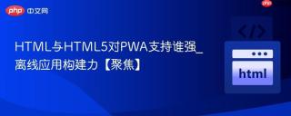 html与html5对pwa支持谁强_离线应用构建力【聚焦】