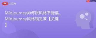 Midjourney如何限风格不跑偏_Midjourney风格锁定策【关键】