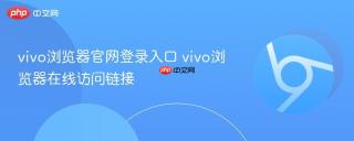vivo浏览器官网登录入口 vivo浏览器在线访问链接