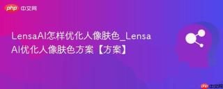 lensaai怎样优化人像肤色_lensaai优化人像肤色方案【方案】