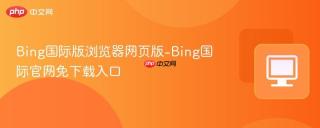 bing国际版浏览器网页版-bing国际官网免下载入口
