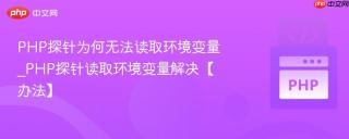 PHP探针为何无法读取环境变量_PHP探针读取环境变量解决【办法】