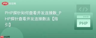 PHP探针如何查看并发连接数_PHP探针查看并发连接数法【指引】
