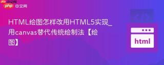 html绘图怎样改用html5实现_用canvas替代传统绘制法【绘图】