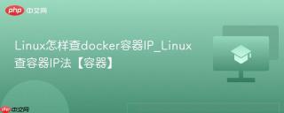 linux怎样查docker容器ip_linux查容器ip法【容器】