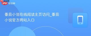 番茄小说在线阅读主页访问_番茄小说官方网站入口