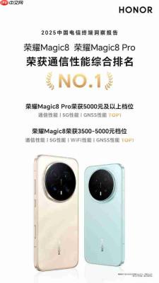 荣耀手机拿下5000元以上通信性能第一 中国电信评定
