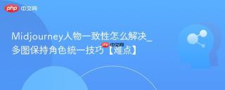 Midjourney人物一致性怎么解决_多图保持角色统一技巧【难点】