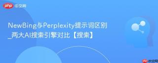 NewBing与Perplexity提示词区别_两大AI搜索引擎对比【搜索】
