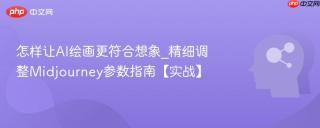 怎样让AI绘画更符合想象_精细调整Midjourney参数指南【实战】