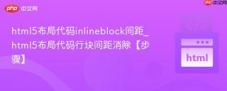 html5布局代码inlineblock间距_html5布局代码行块间距消除【步骤】