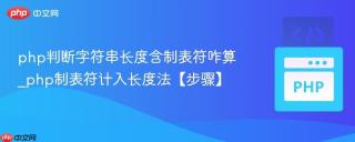 php判断字符串长度含制表符咋算_php制表符计入长度法【步骤】