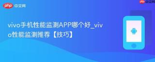 vivo手机性能监测APP哪个好_vivo性能监测推荐【技巧】