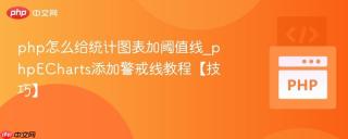 php怎么给统计图表加阈值线_phpECharts添加警戒线教程【技巧】