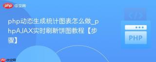 php动态生成统计图表怎么做_phpAJAX实时刷新饼图教程【步骤】