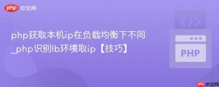 php获取本机ip在负载均衡下不同_php识别lb环境取ip【技巧】