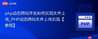 php动态网站开发如何实现文件上传_PHP动态网站文件上传实现【教程】