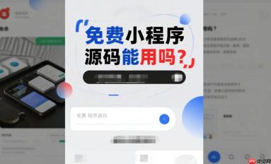 免费小程序源码能用吗?内行人揭秘真相,帮你避开这些坑!