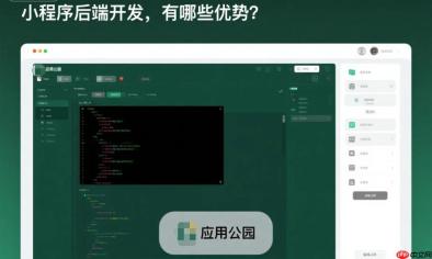 做小程序后端开发,有哪些优势?