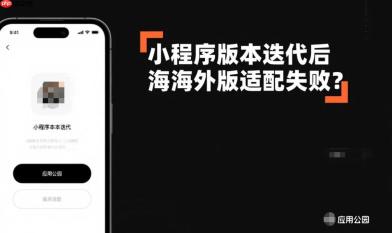 小程序版本迭代后海外版适配失败?