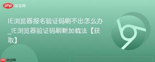 IE浏览器报名验证码刷不出怎么办_IE浏览器验证码刷新加载法【获取】