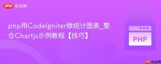 php用CodeIgniter做统计图表_整合Chartjs示例教程【技巧】